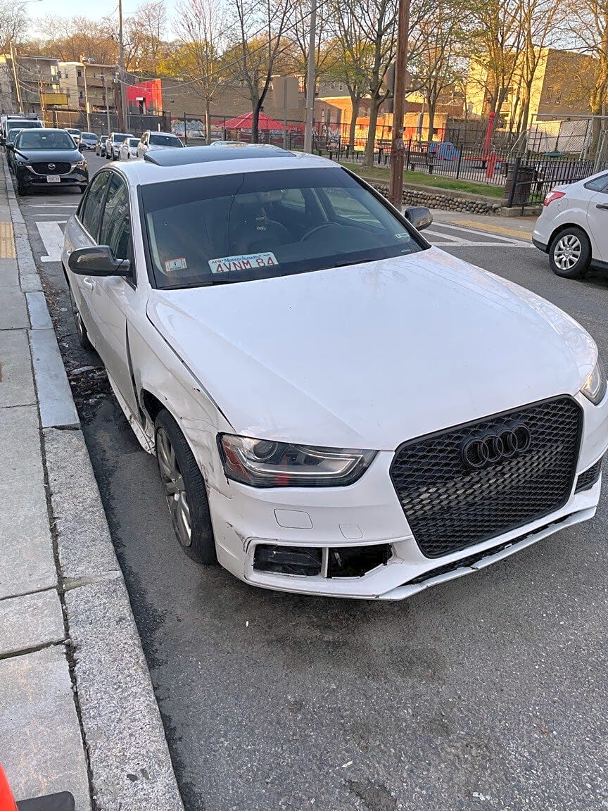 Image submitted with report