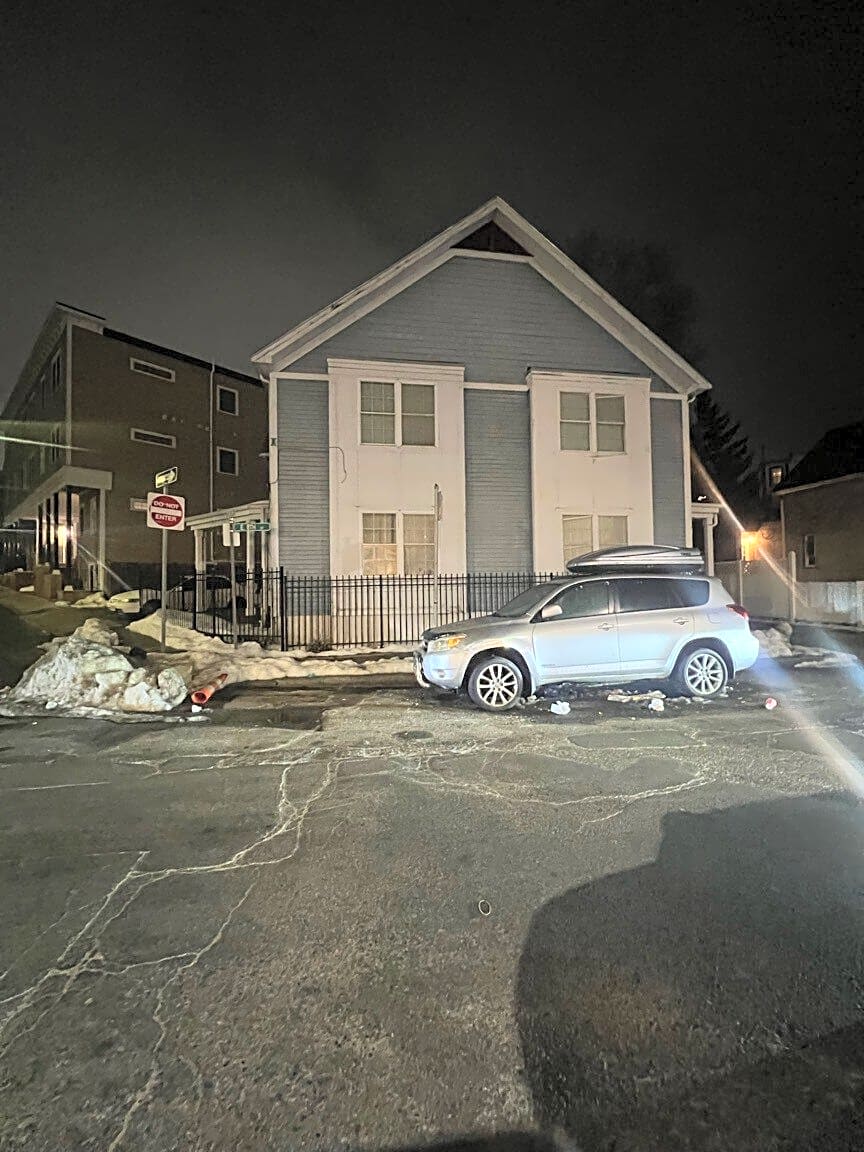 Image submitted with report