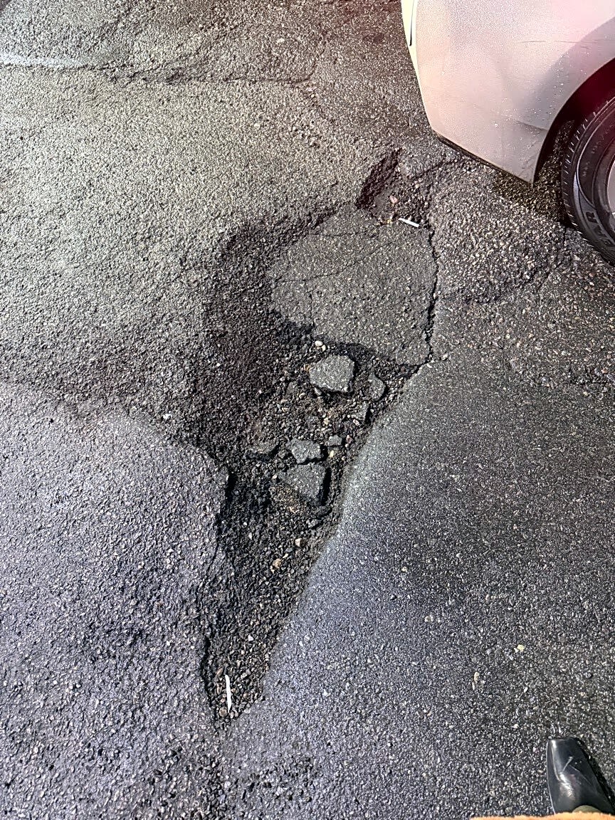 Image submitted with report