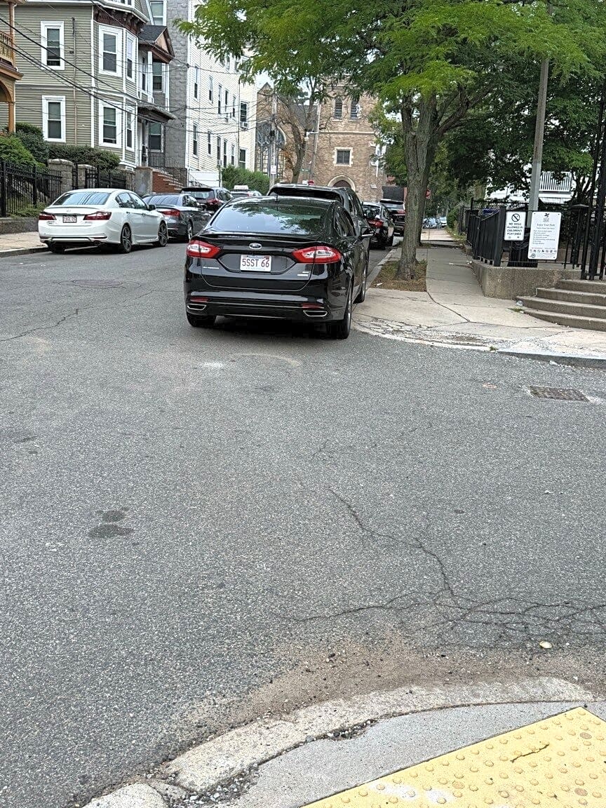 Image submitted with report