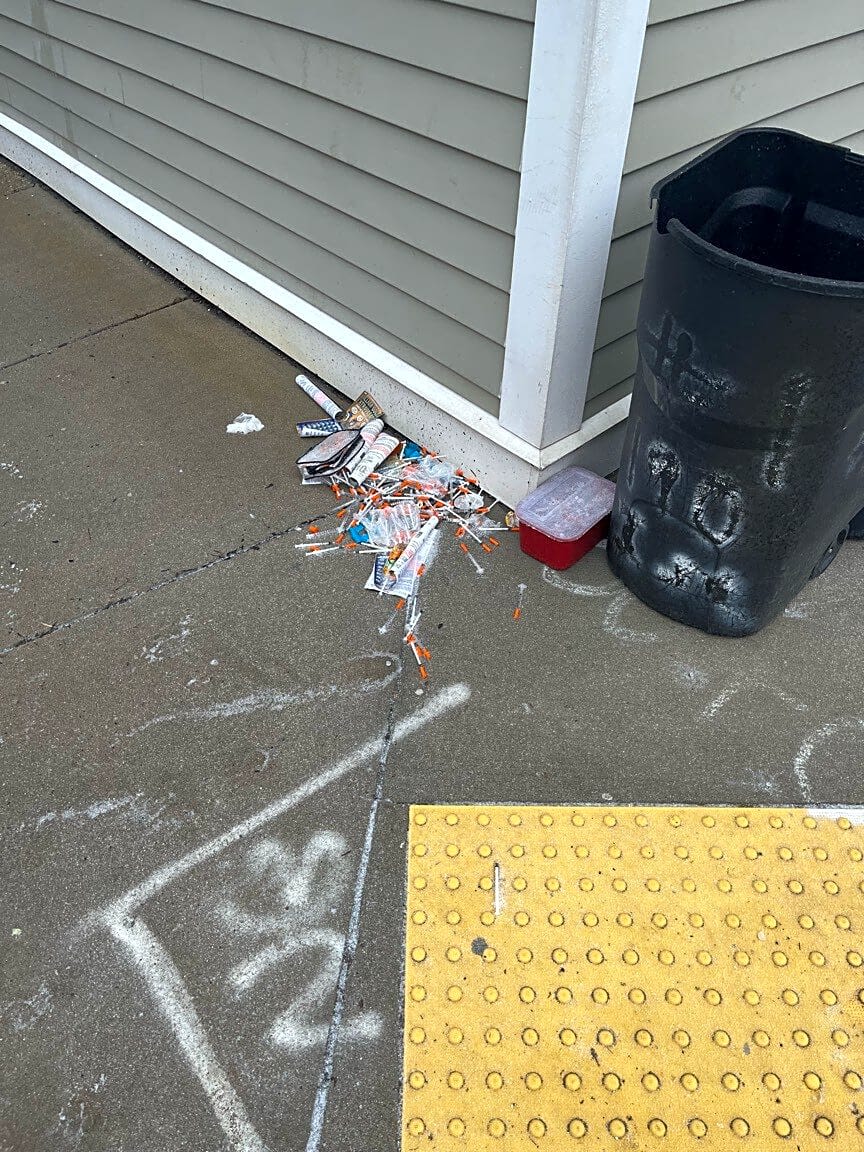 Image submitted with report