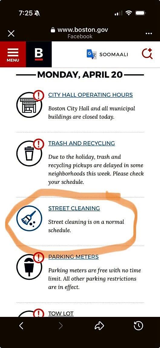 Image submitted with report