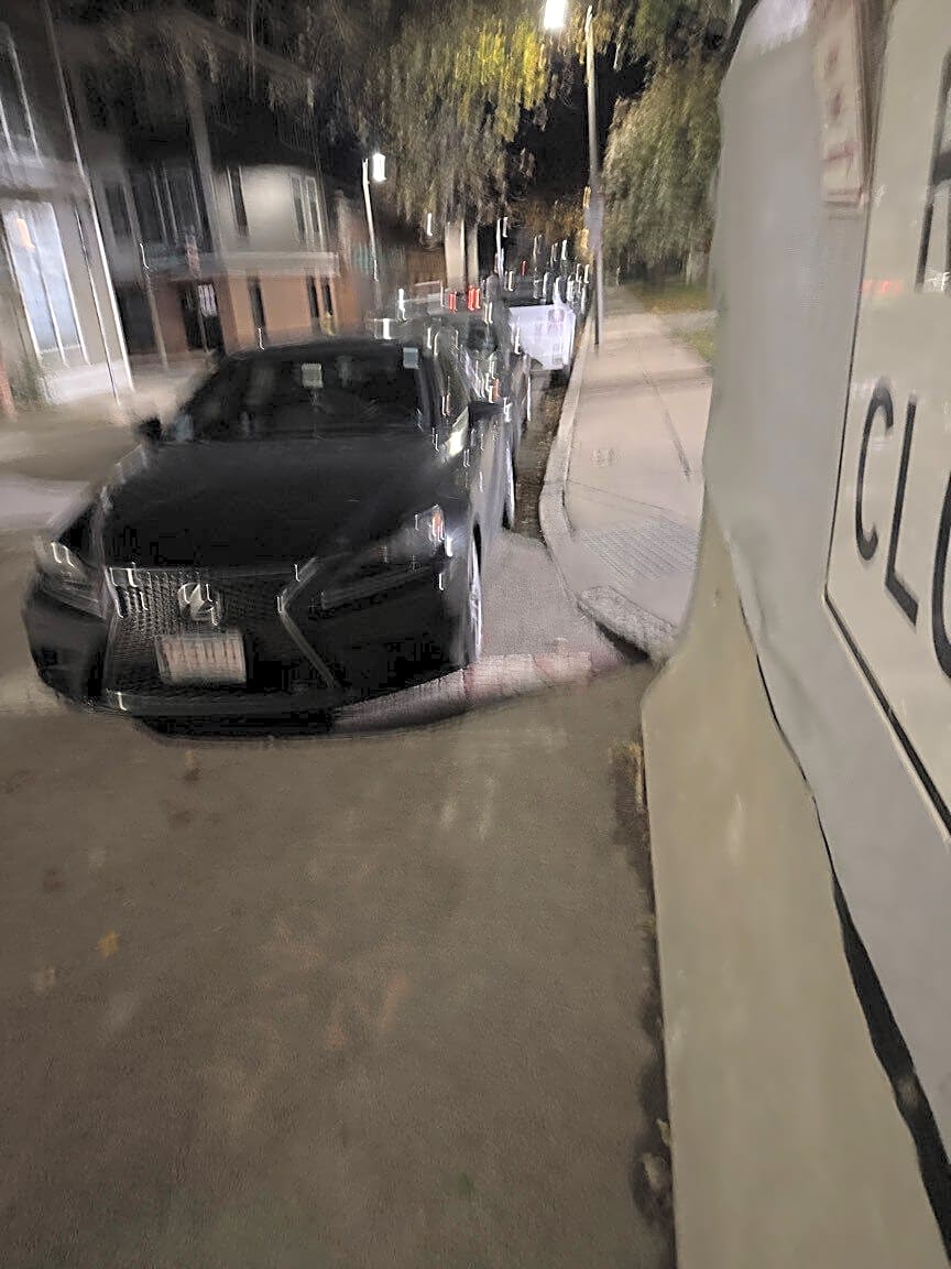 Image submitted with report