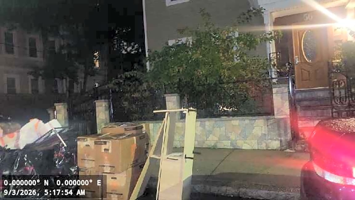 Image submitted with report
