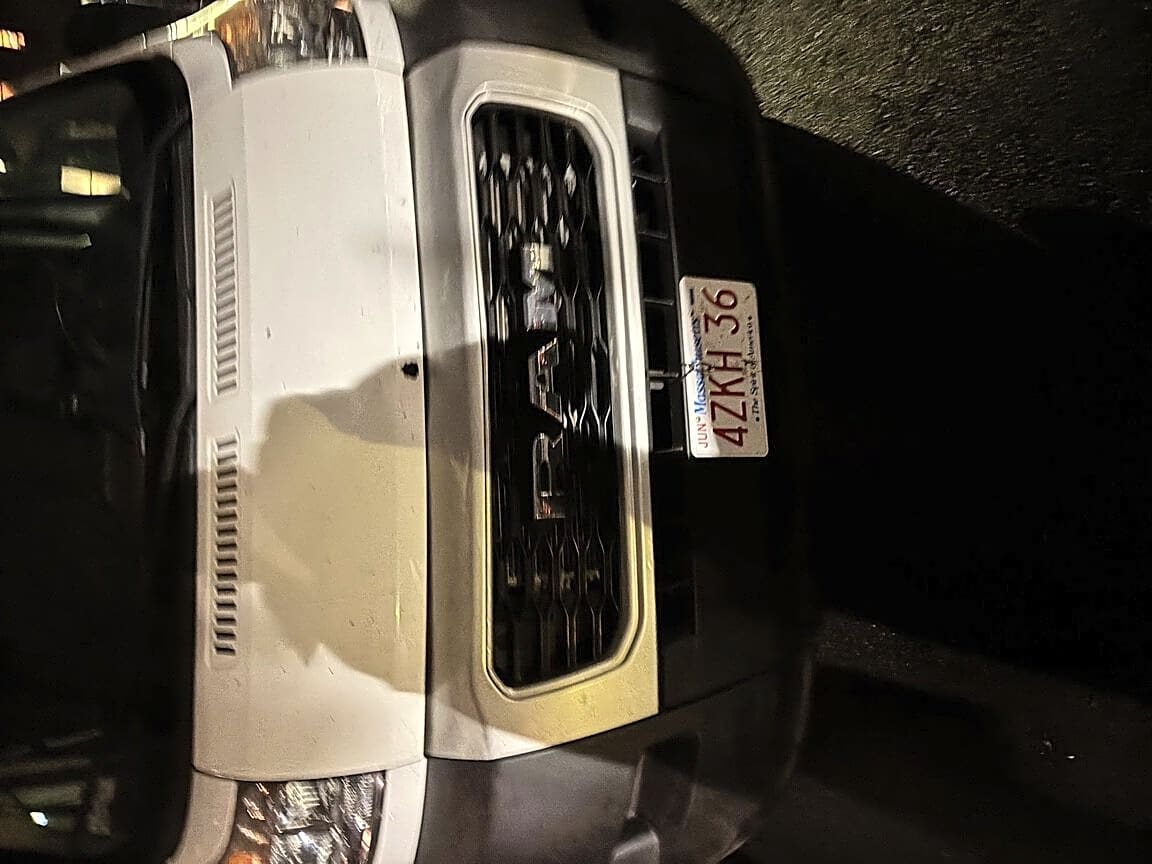 Image submitted with report