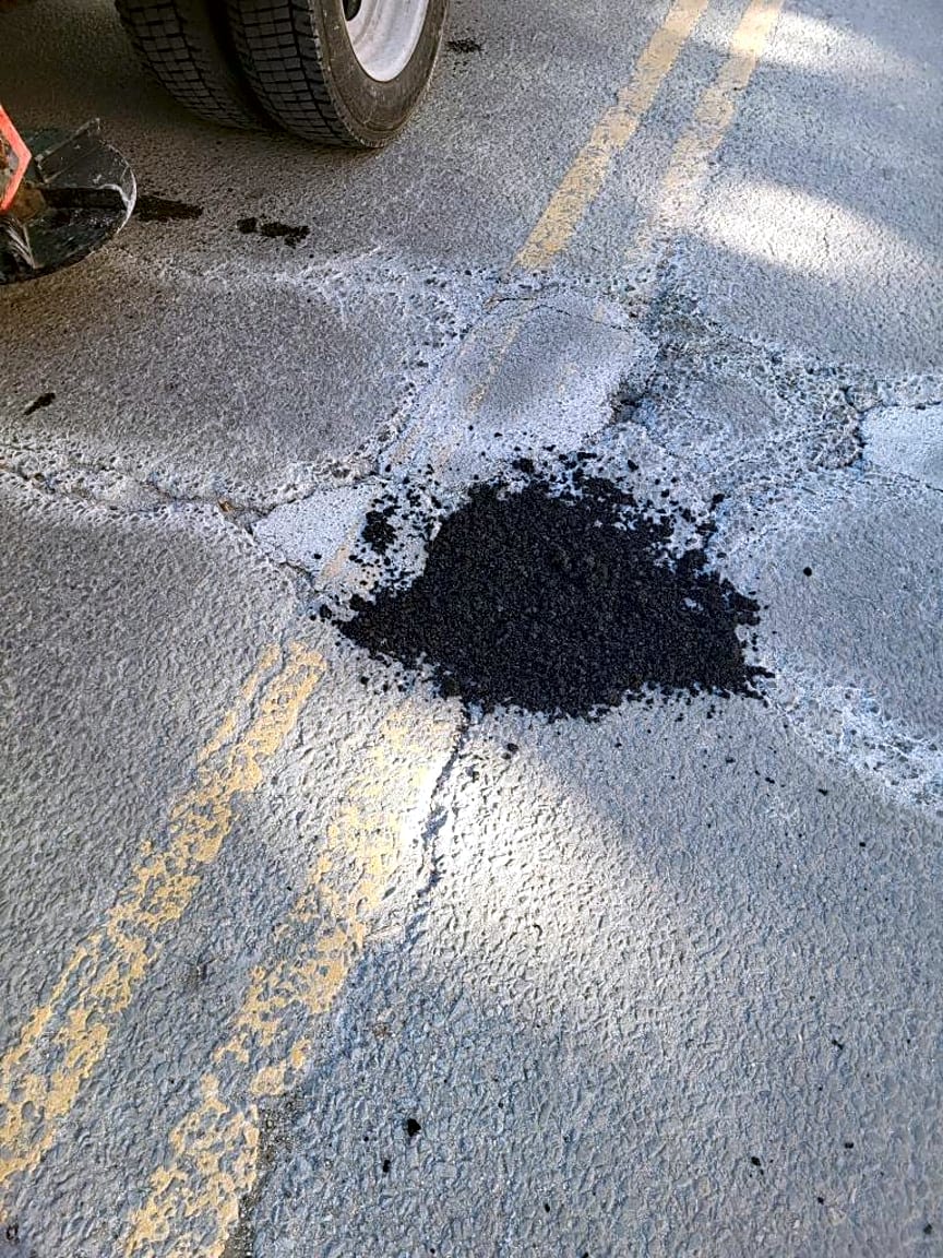 Image submitted with report