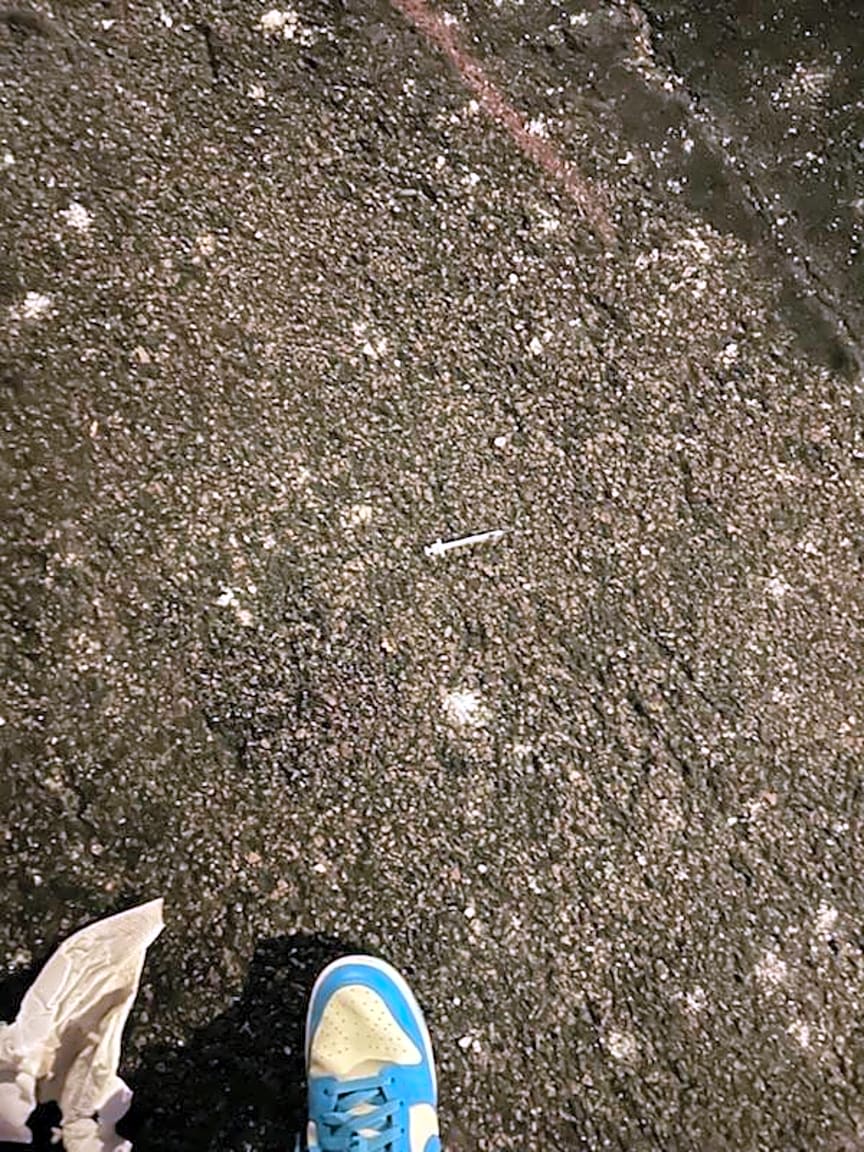 Image submitted with report