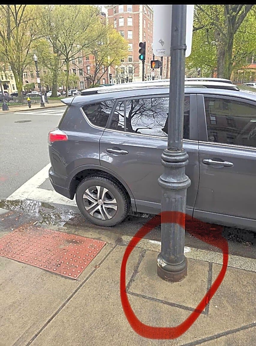 Image submitted with report