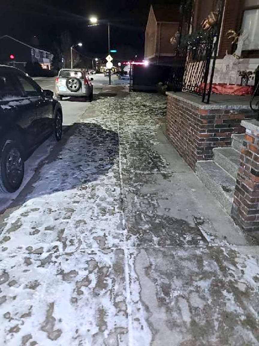 Image submitted with report