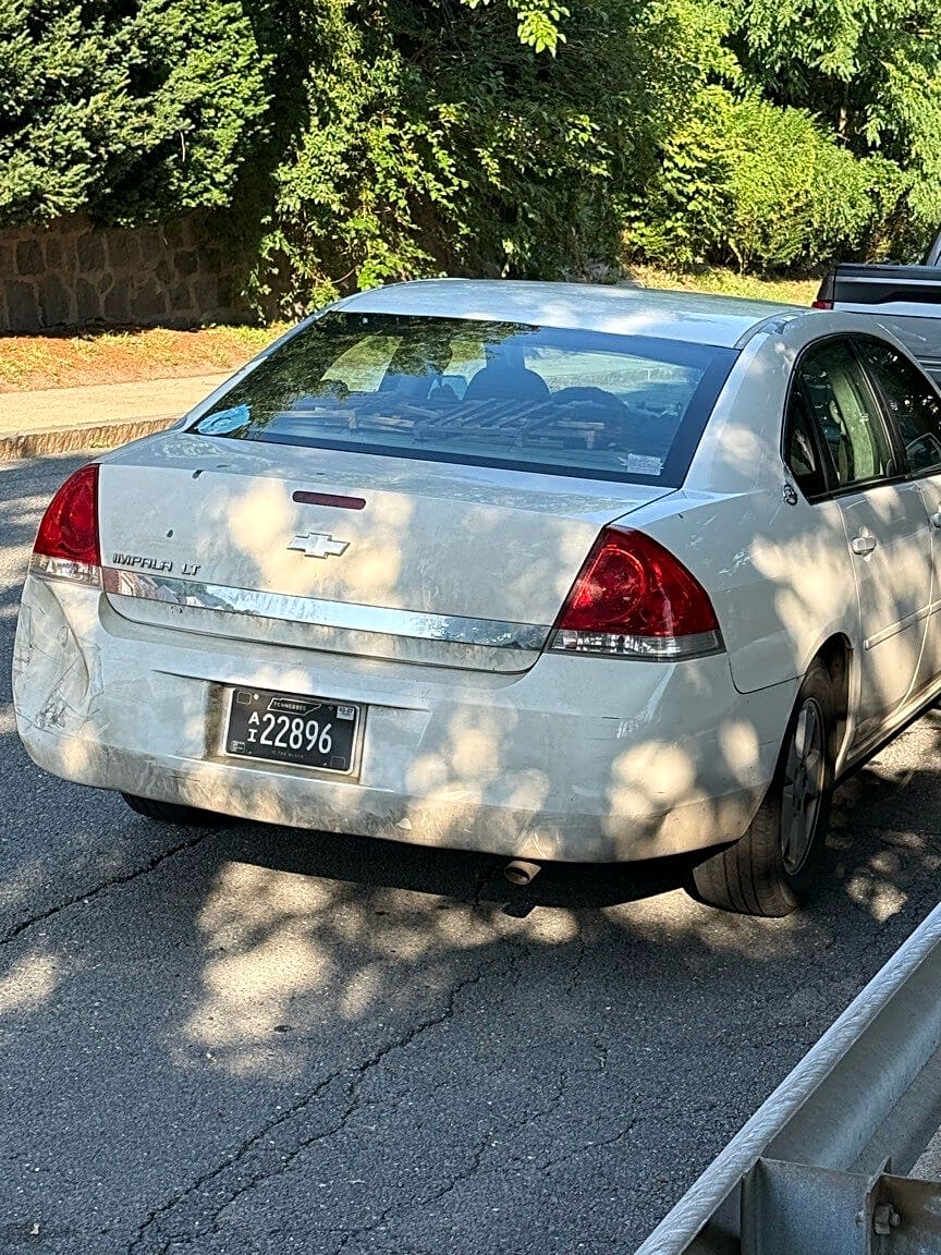 Image submitted with report