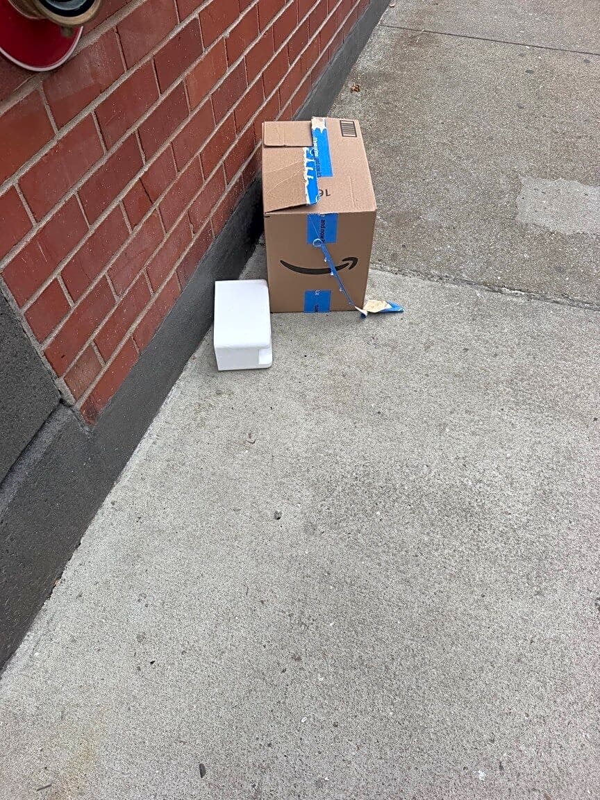 Image submitted with report