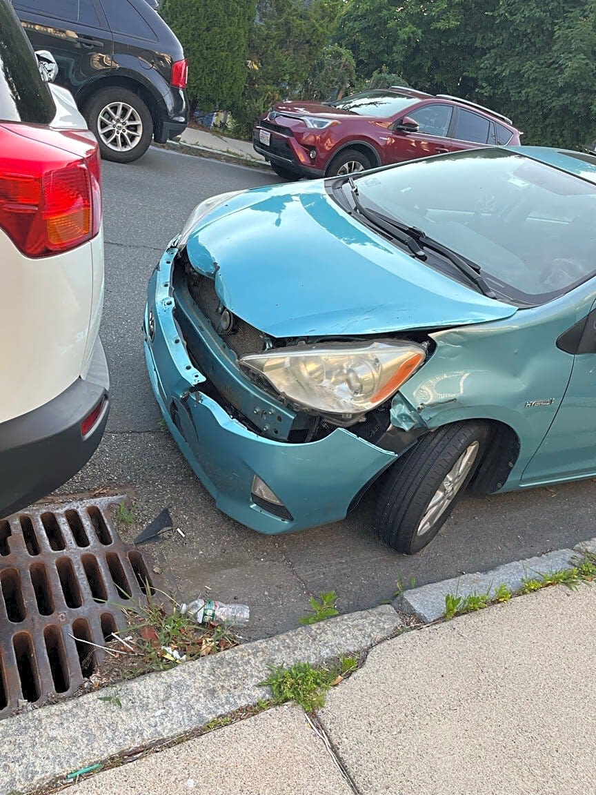 Image submitted with report