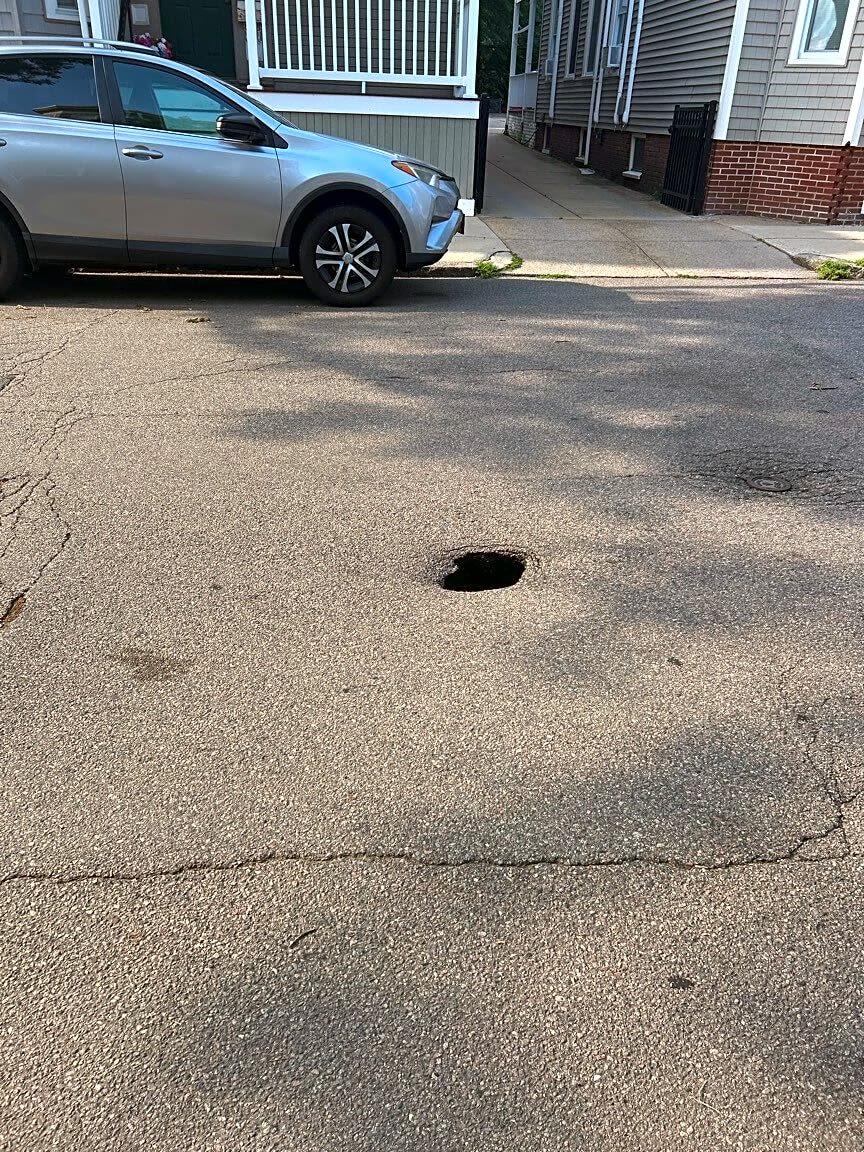 Image submitted with report