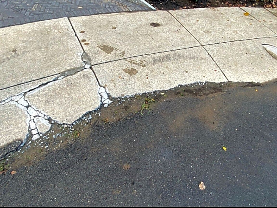 Image submitted with report