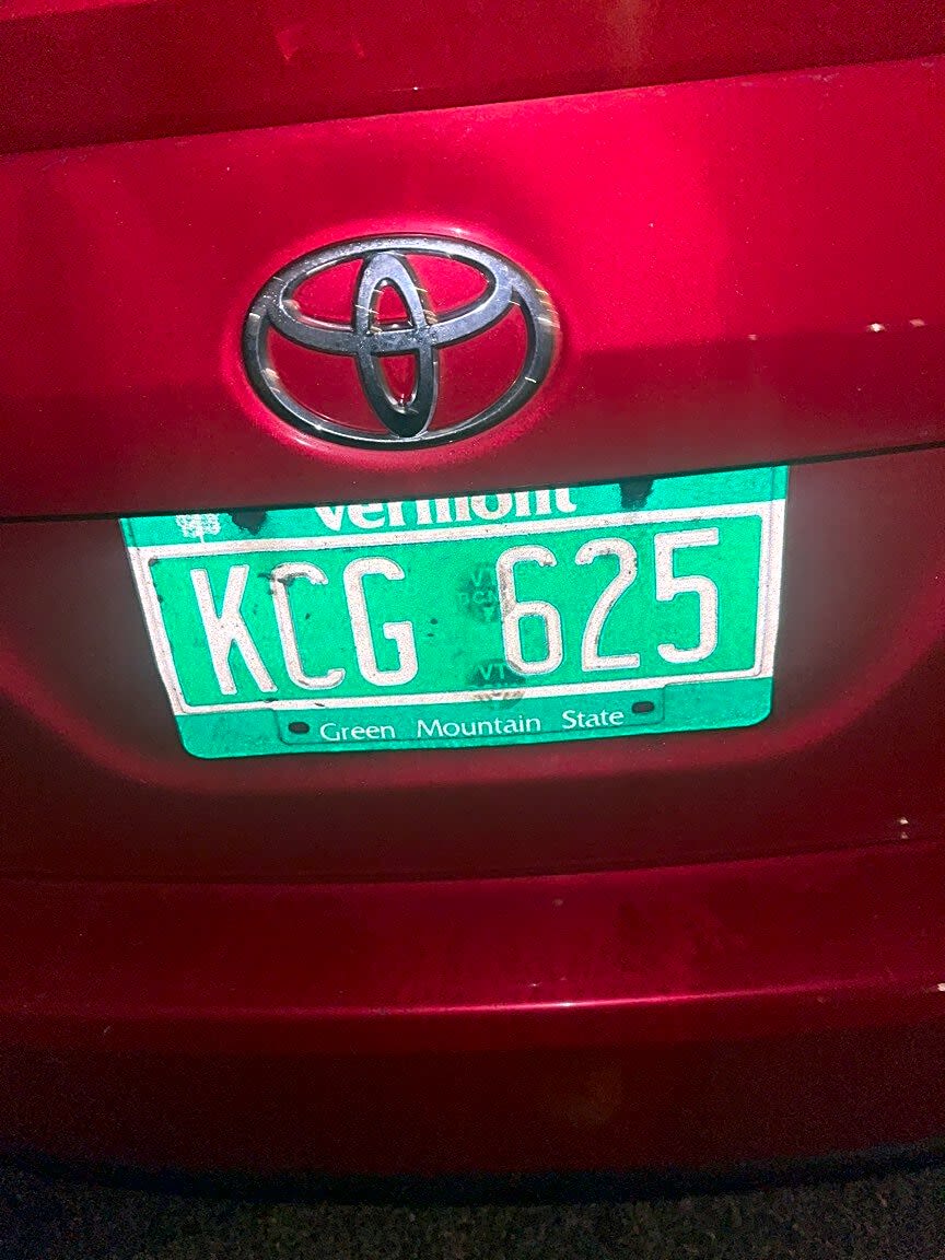 Image submitted with report