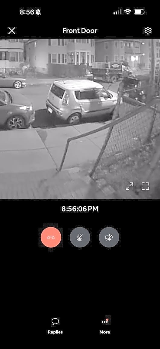 Image submitted with report