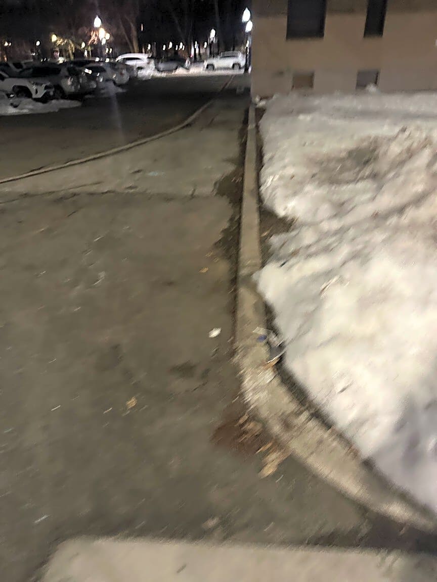 Image submitted with report