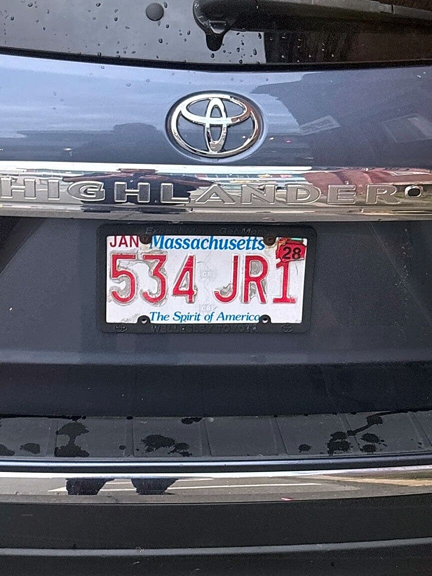 Image submitted with report