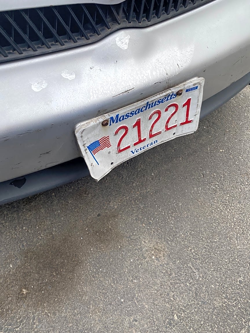 Image submitted with report