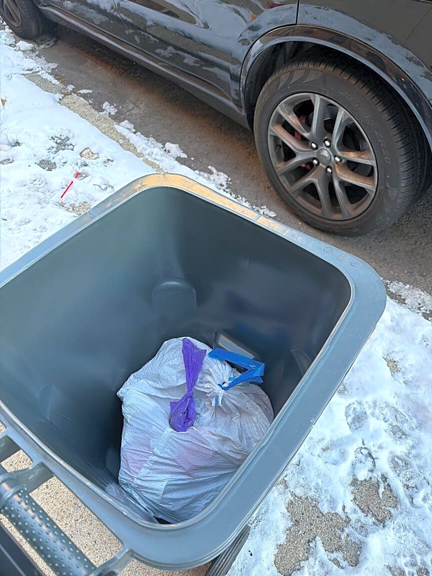 Image submitted with report