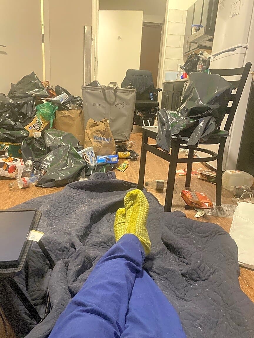 Image submitted with report