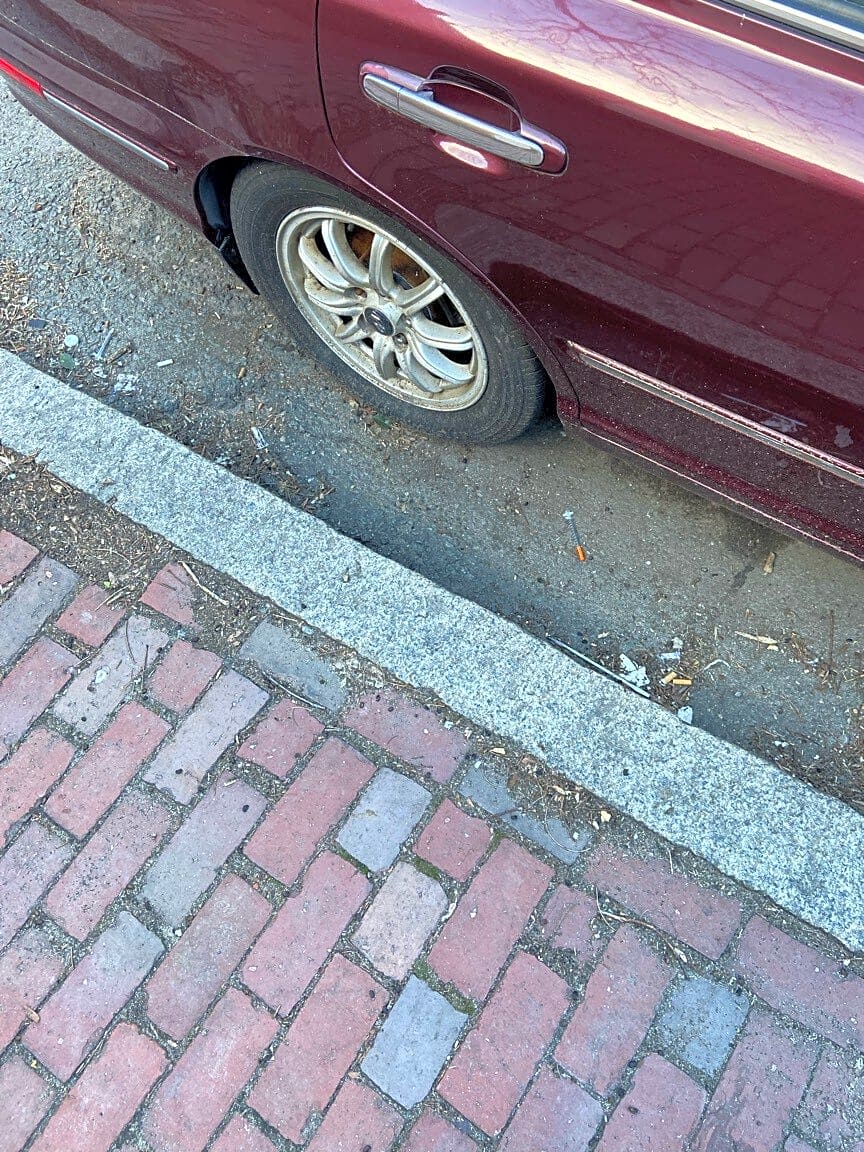 Image submitted with report