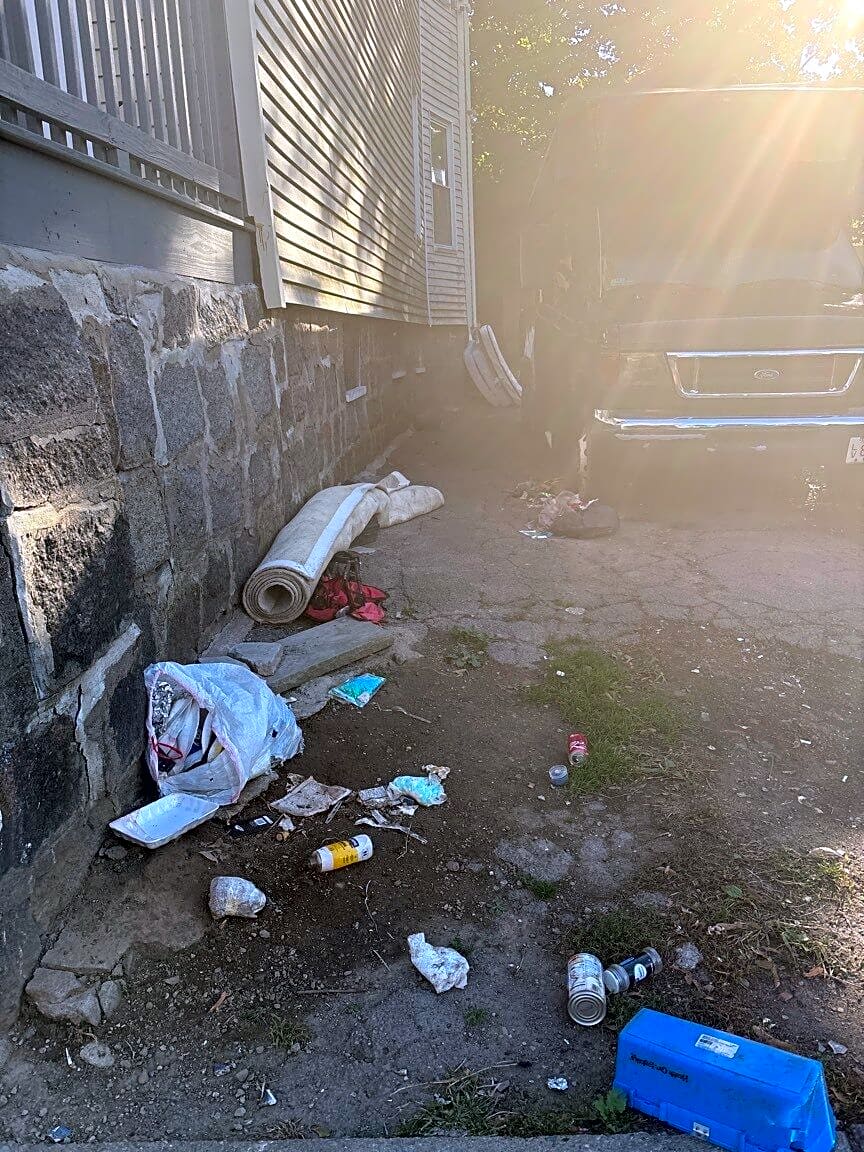 Image submitted with report