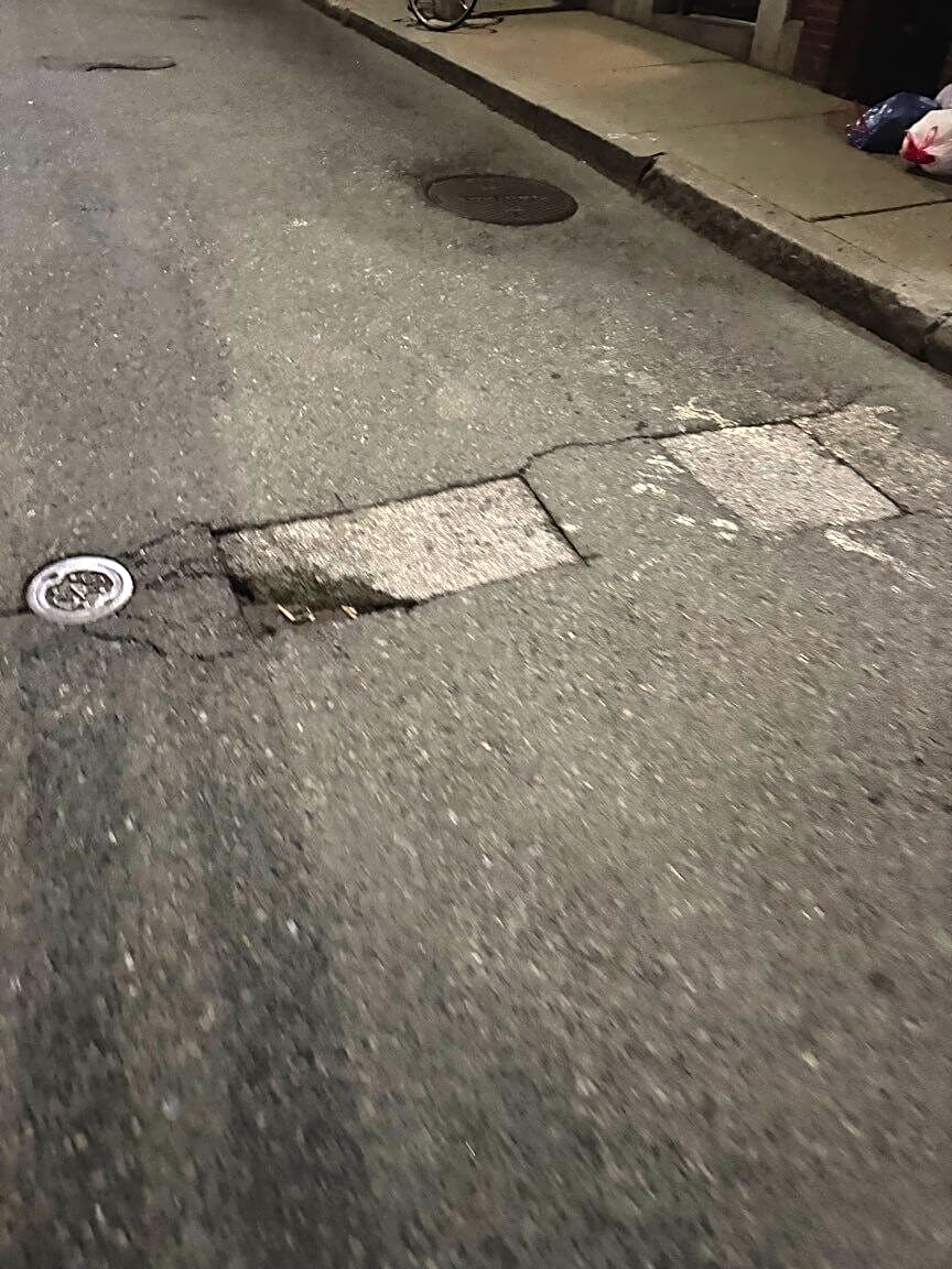 Image submitted with report