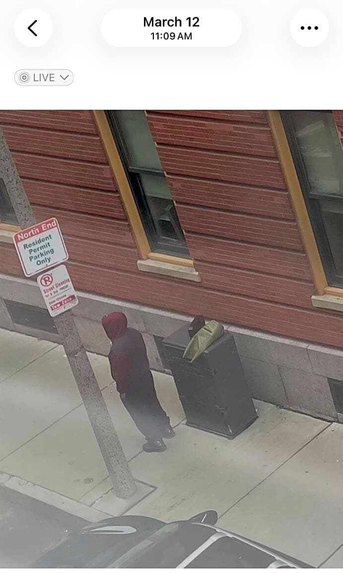 Image submitted with report