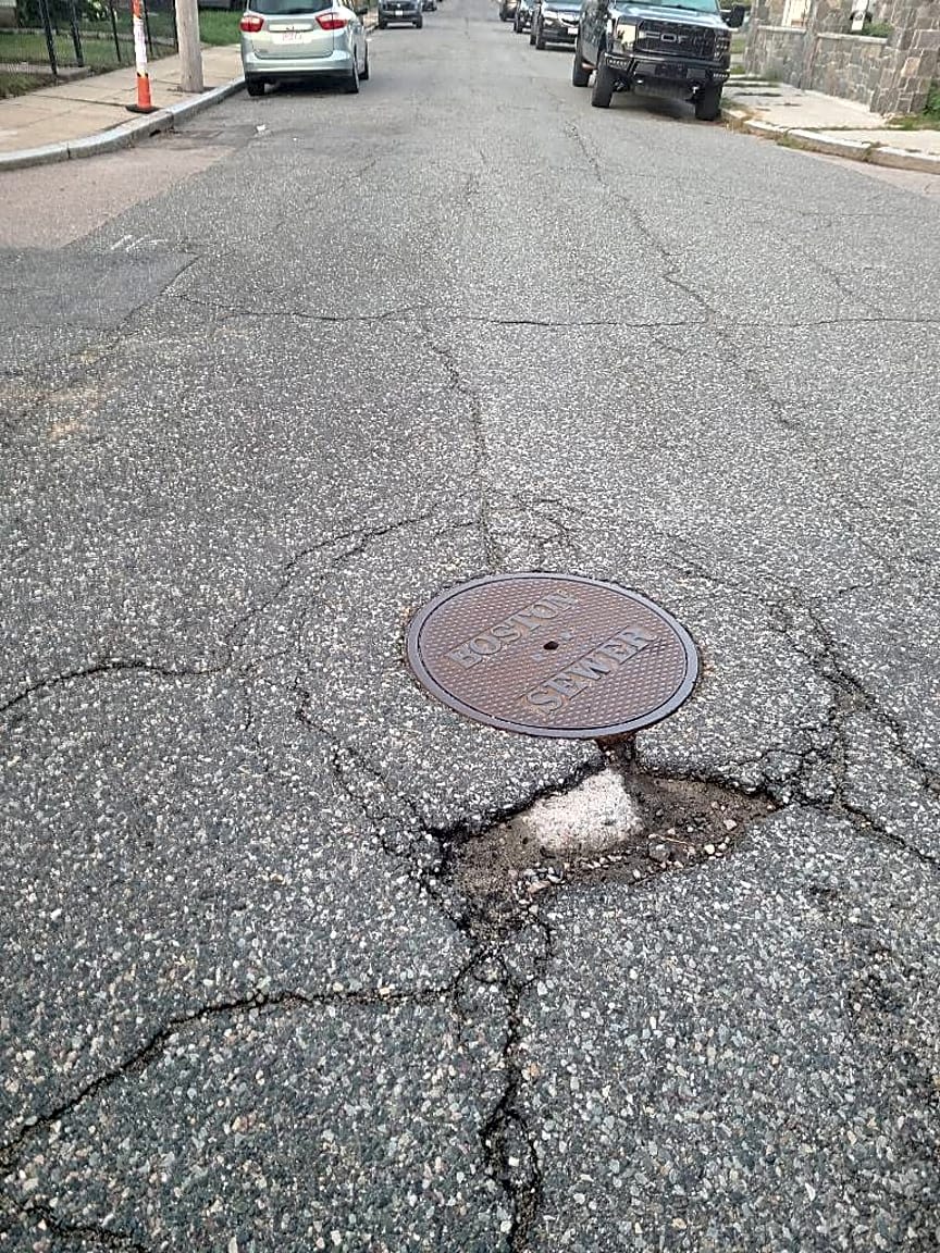 Image submitted with report