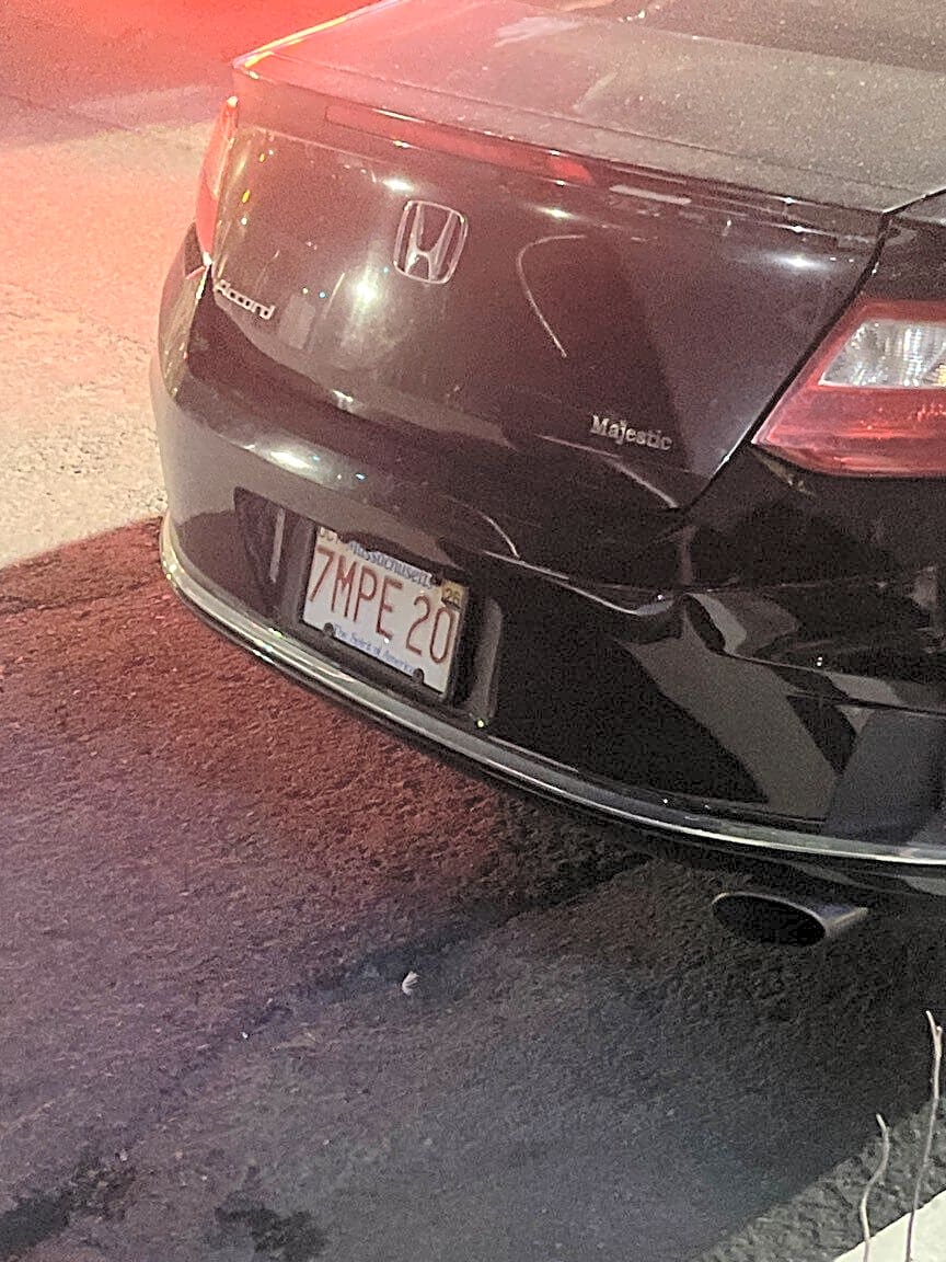 Image submitted with report