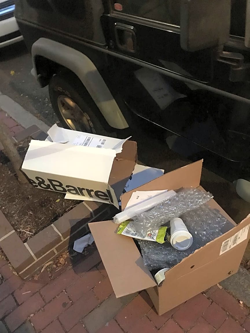 Image submitted with report