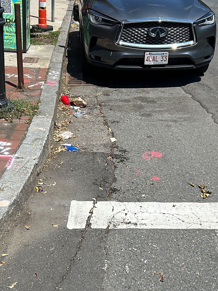 Image submitted with report