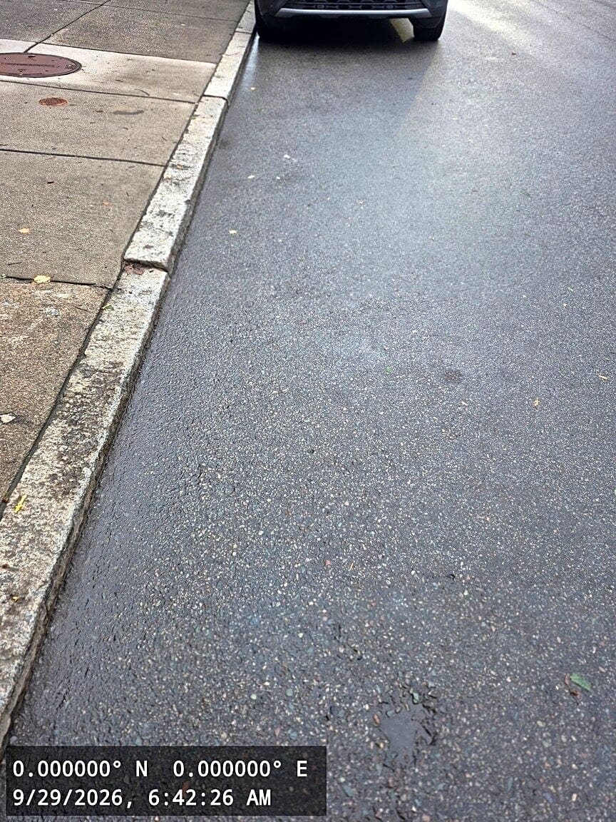 Image submitted with report