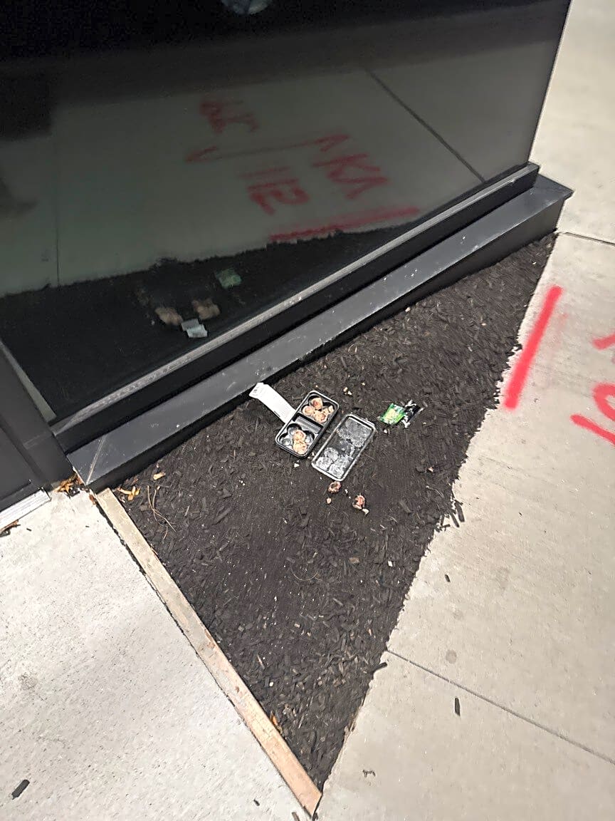 Image submitted with report