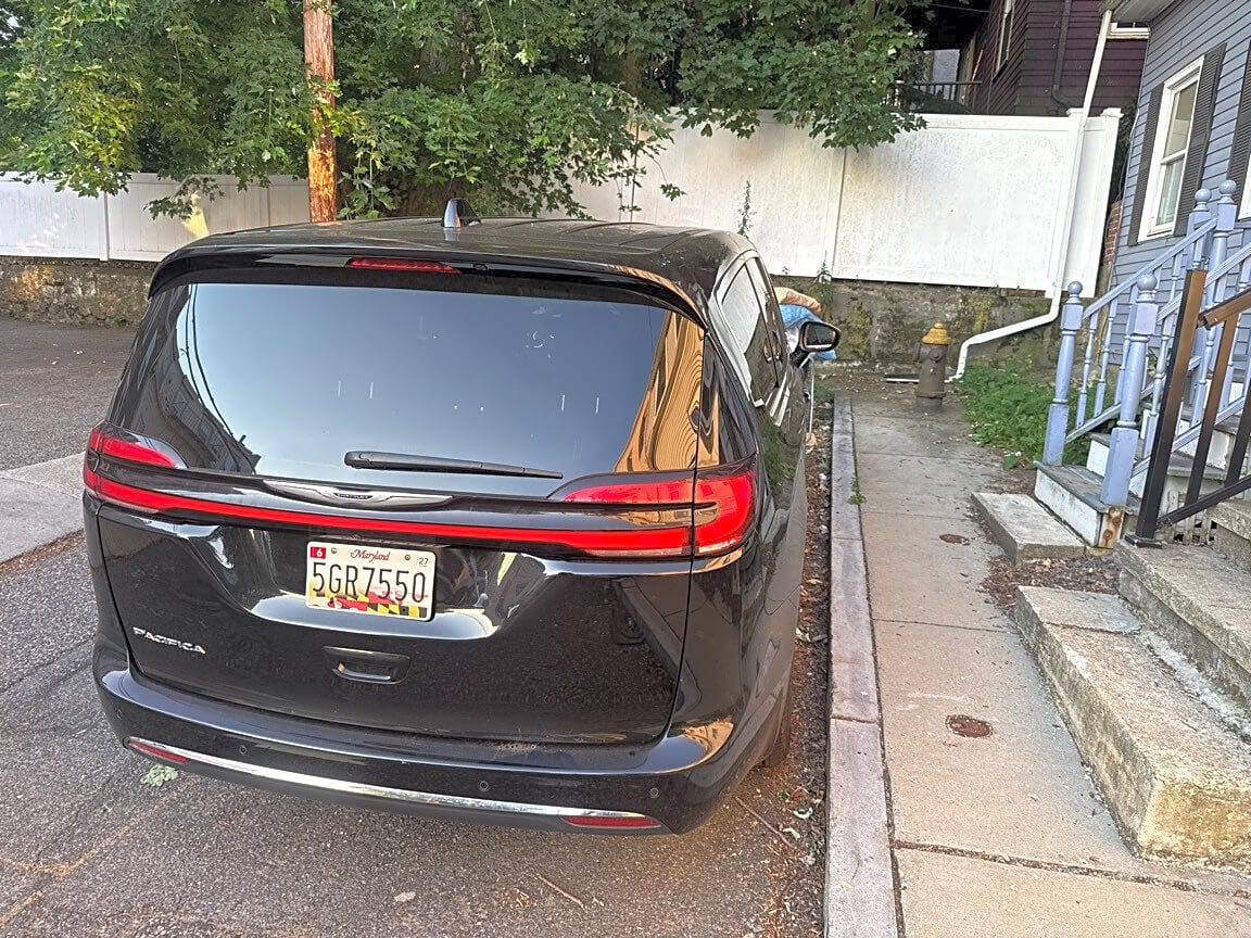 Image submitted with report