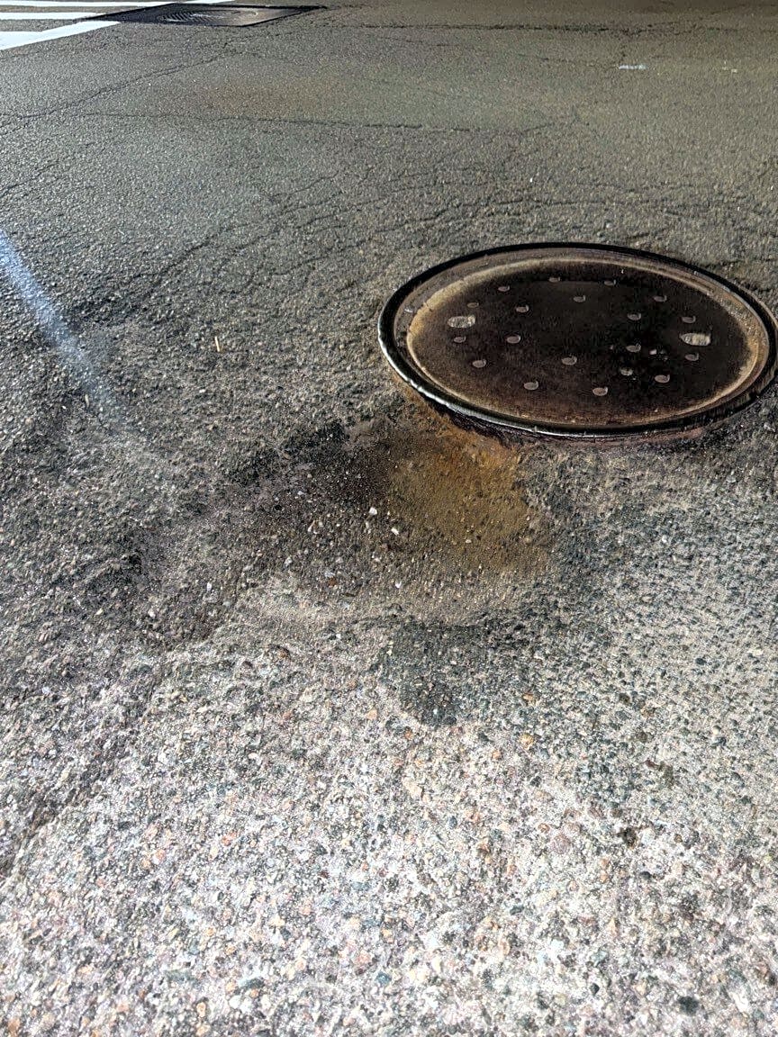 Image submitted with report