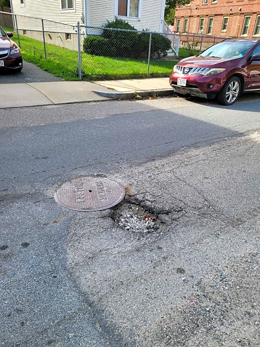 Image submitted with report