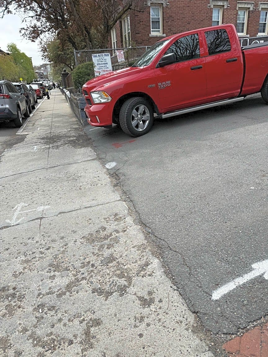 Image submitted with report