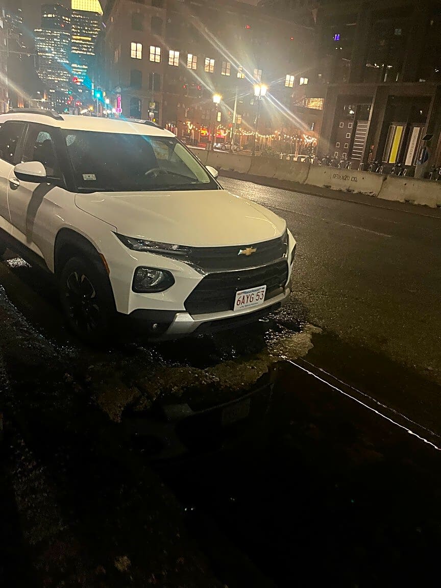 Image submitted with report