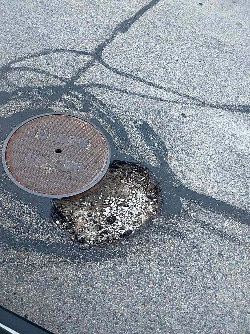 Image submitted with report