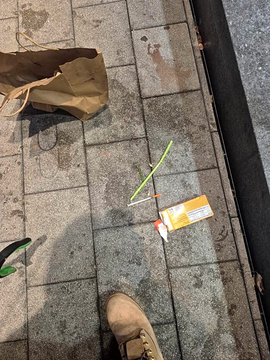 Image submitted with report