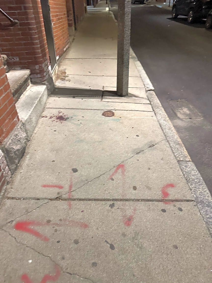 Image submitted with report