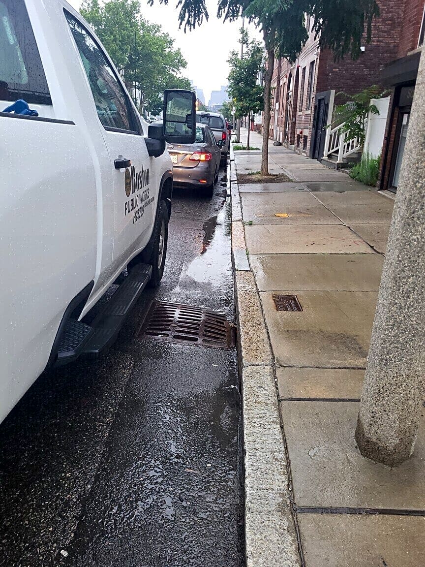 Image submitted with report