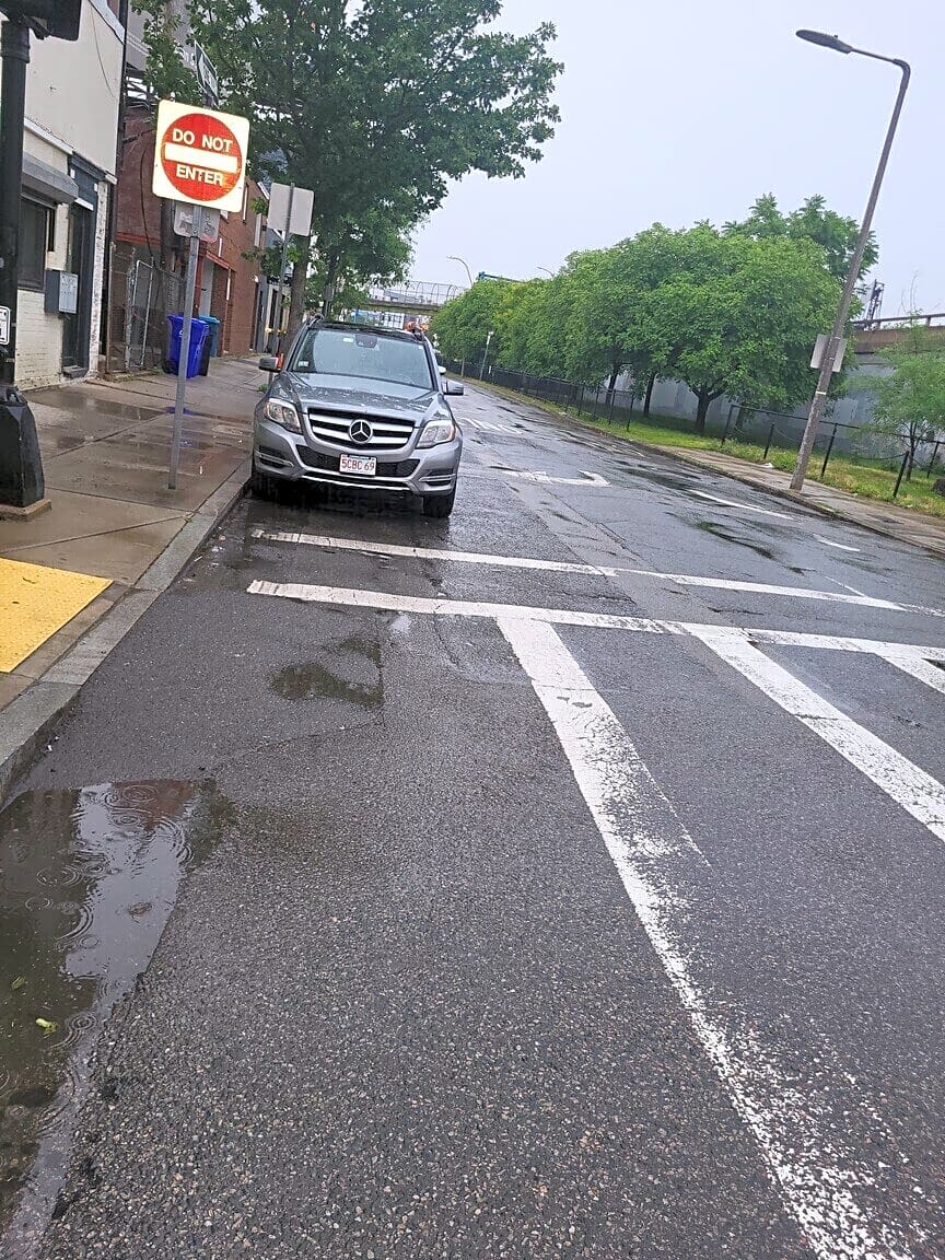 Image submitted with report