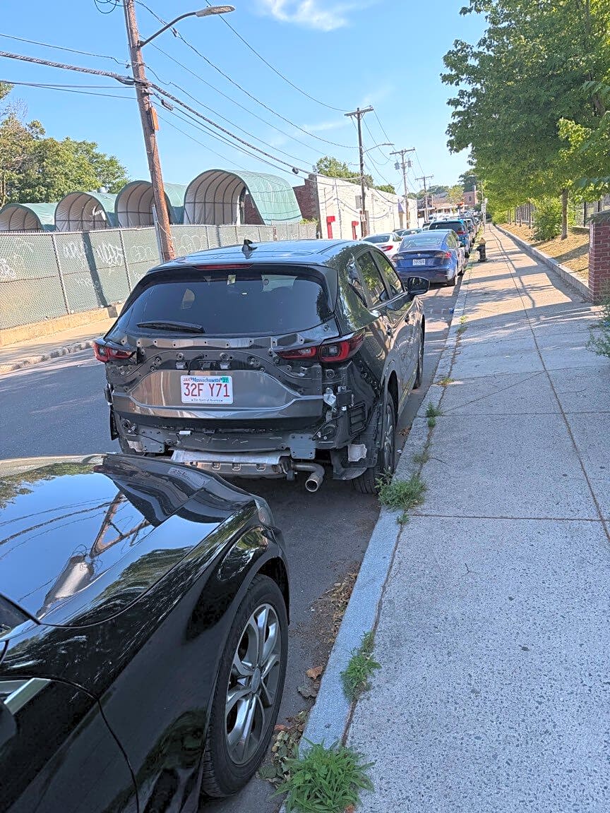 Image submitted with report