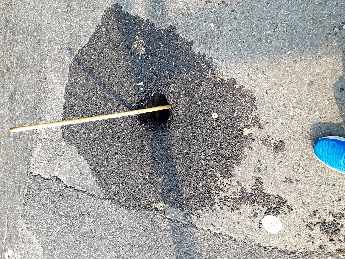 Image submitted with report