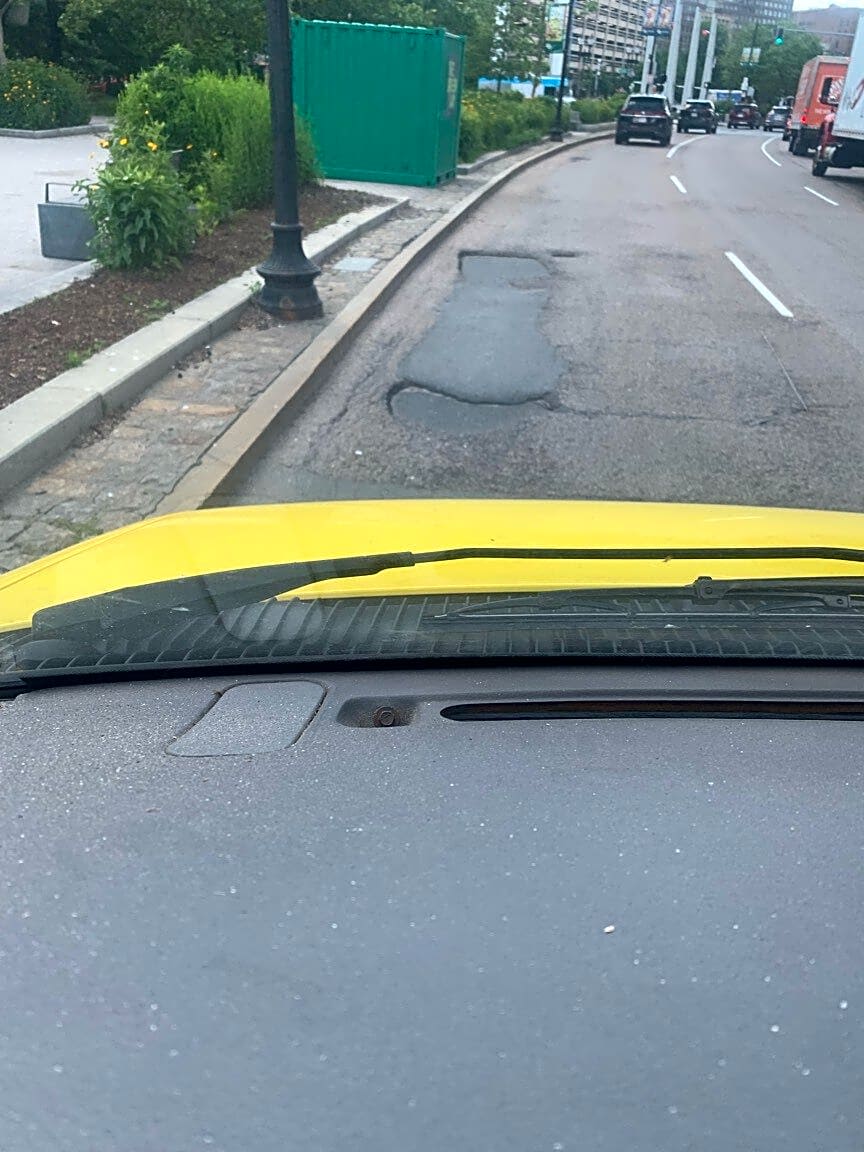 Image submitted with report