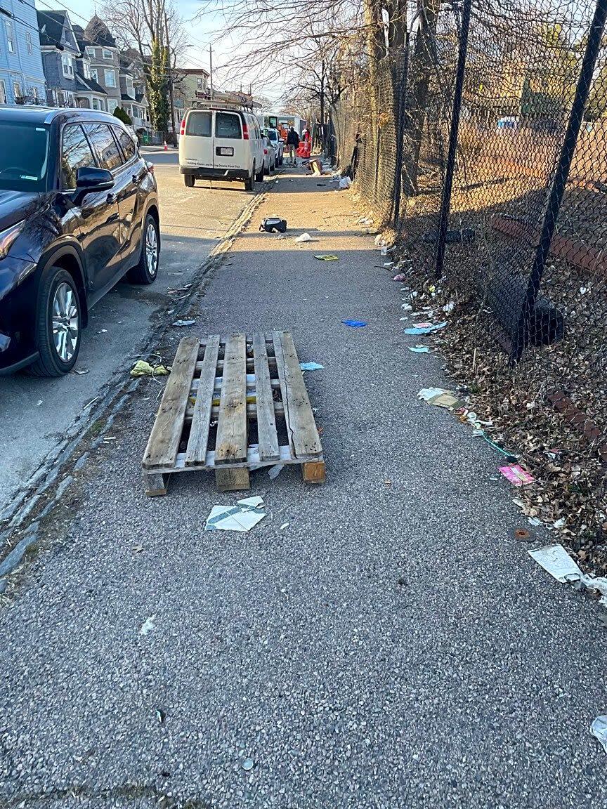 Image submitted with report