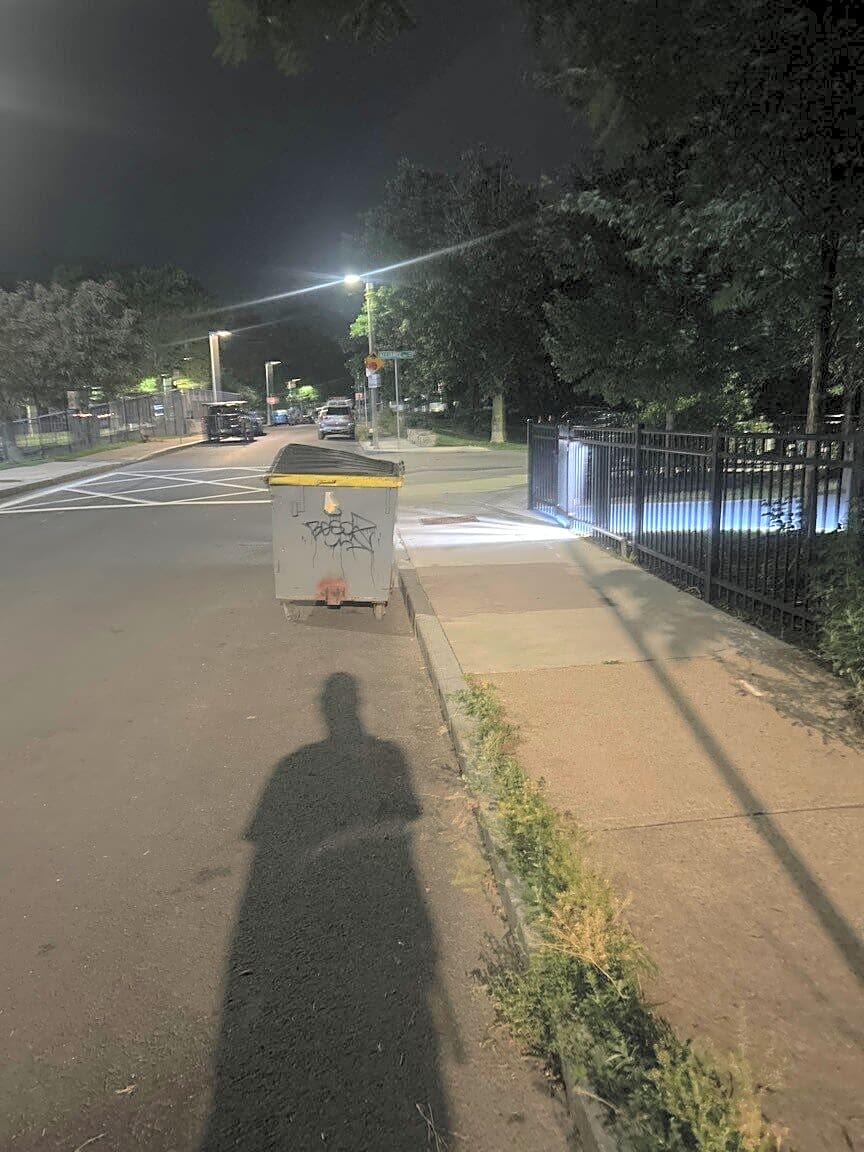 Image submitted with report
